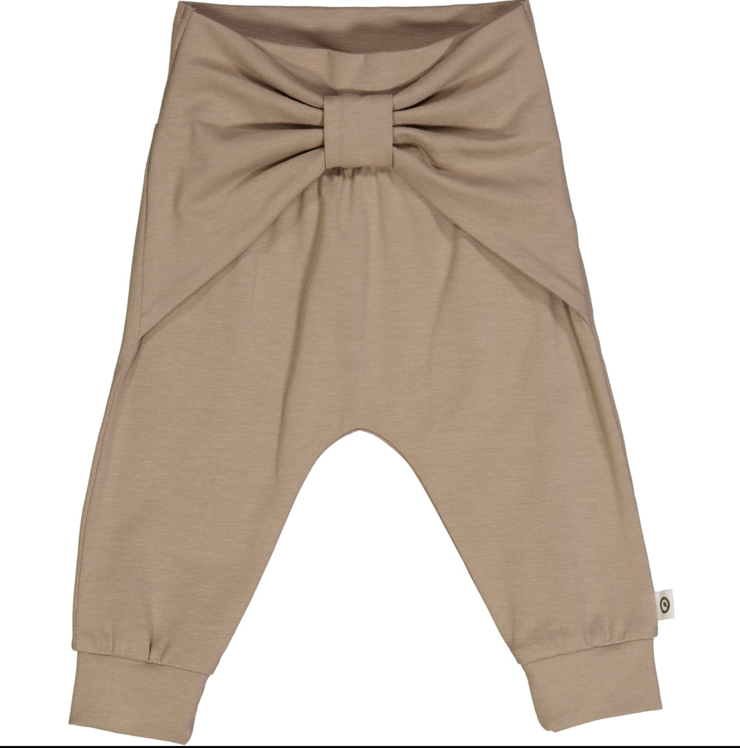 Tan Bow Pants