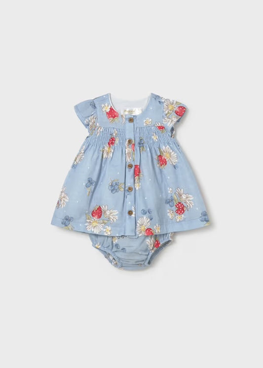 Strawberry Blue Dress