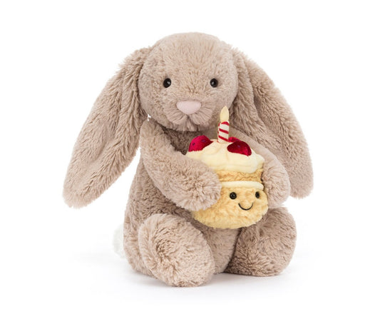 Bashful Beige Bunny Birthday