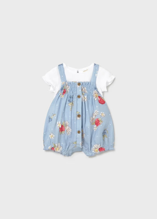 Blueberry Strawberry Romper