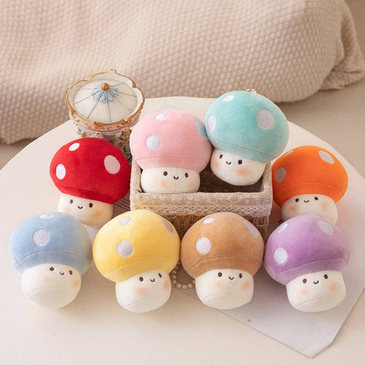 Funkyrel® Atzbranding Limited - Koco - Macaron-Colored Mushroom Keychain