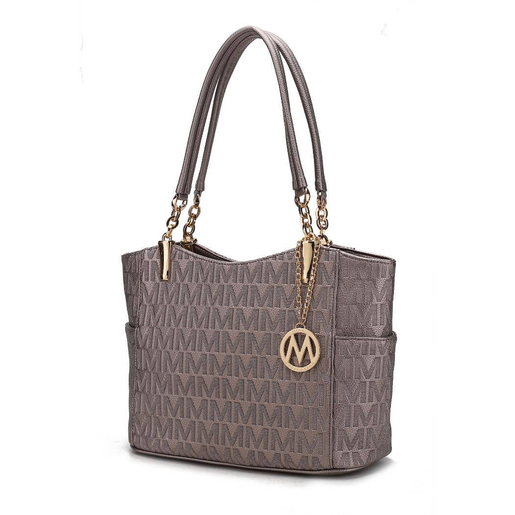 MKF Collection - MKF Malika M Signature Vegan Leather Satchel Bag by Mia K