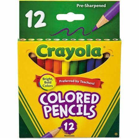 Really Big Coloring Books | ColoringBook.com - Crayola 12 Count Colored Pencils, Short