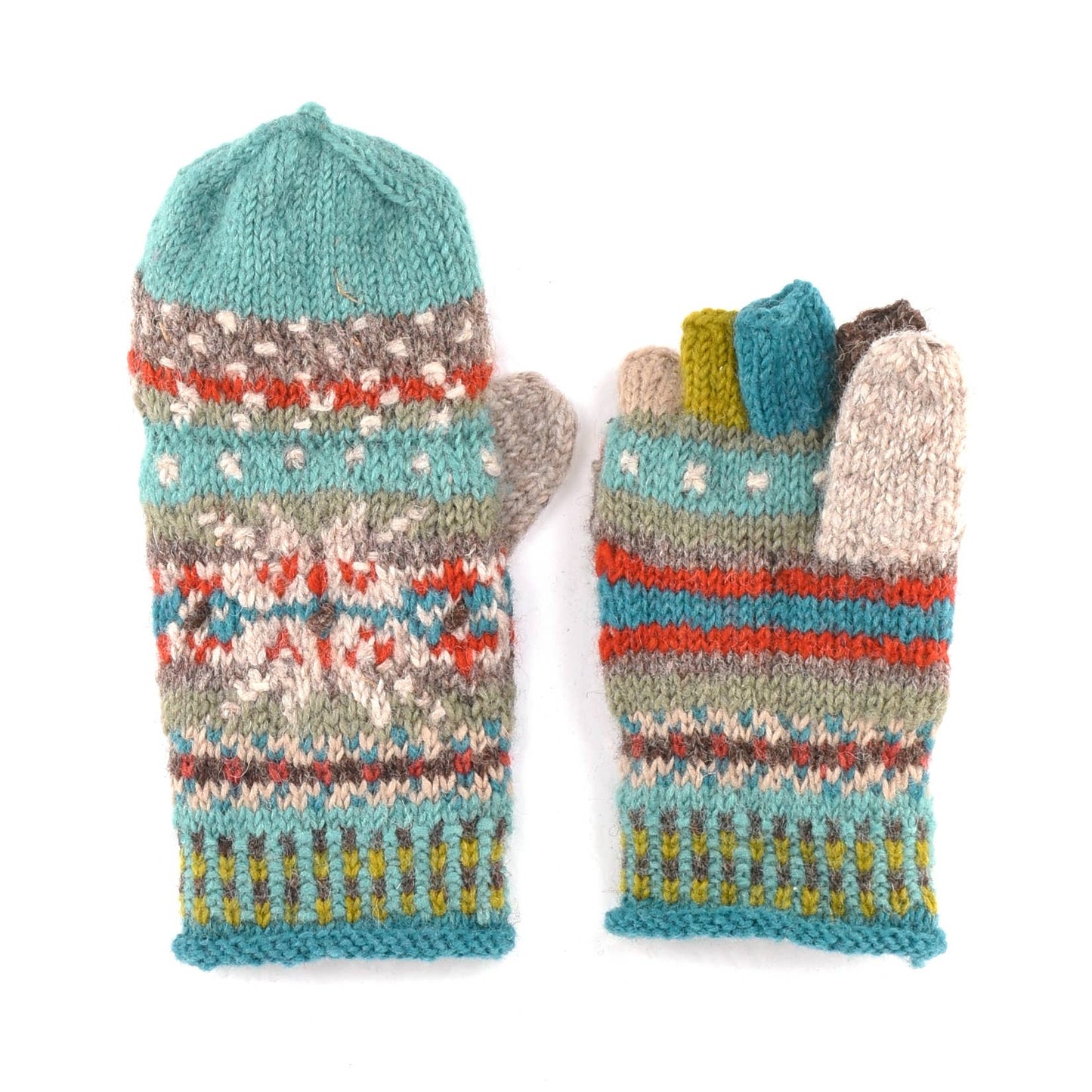 Lost Horizons Knitwear - Jasper - women's wool knit finger mittens