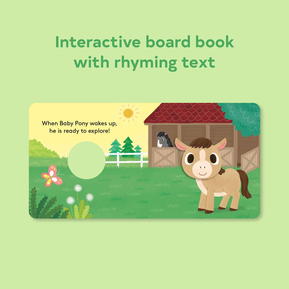 Chronicle Books - Baby Pony: Finger Puppet Book