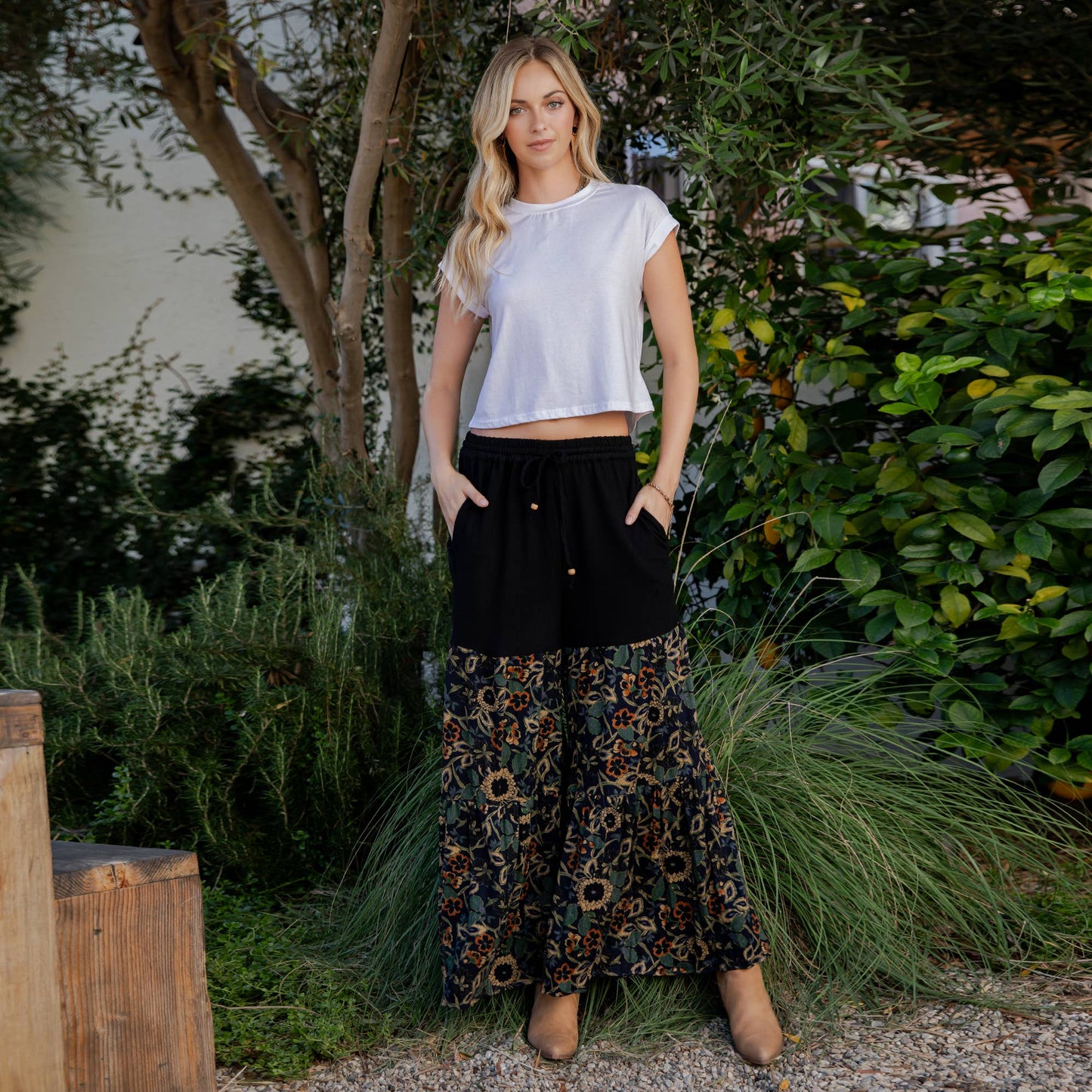 Young Threads - Runway-Ready Knit & Woven Pants with Prints & Relaxed Drape