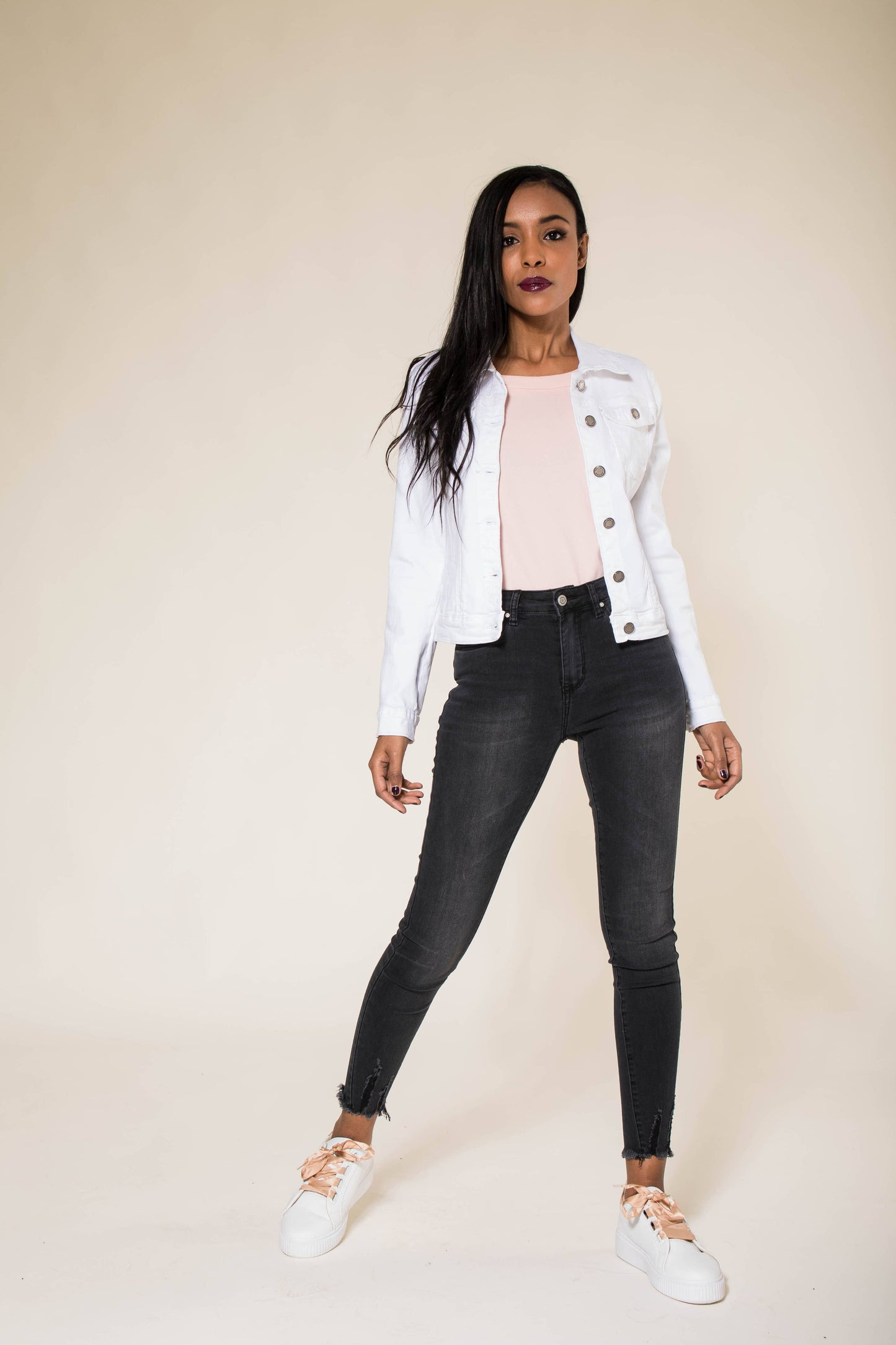 Nina Carter - Stretch fitted jacket Color J212A