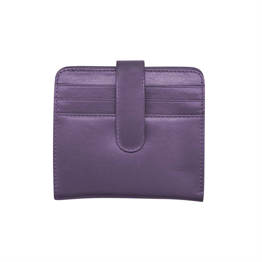 ili New York - Small Leather Wallet - Credit Card Holder - 7301