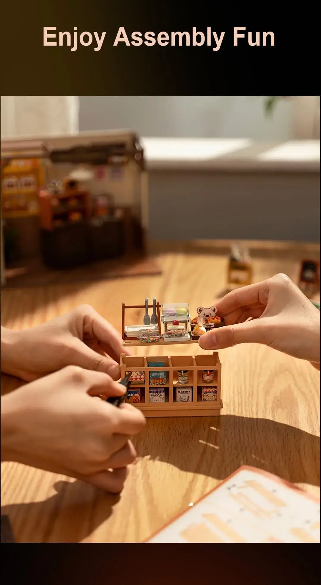 Hands Craft - DIY Miniature House Kit: Becka's Baking House