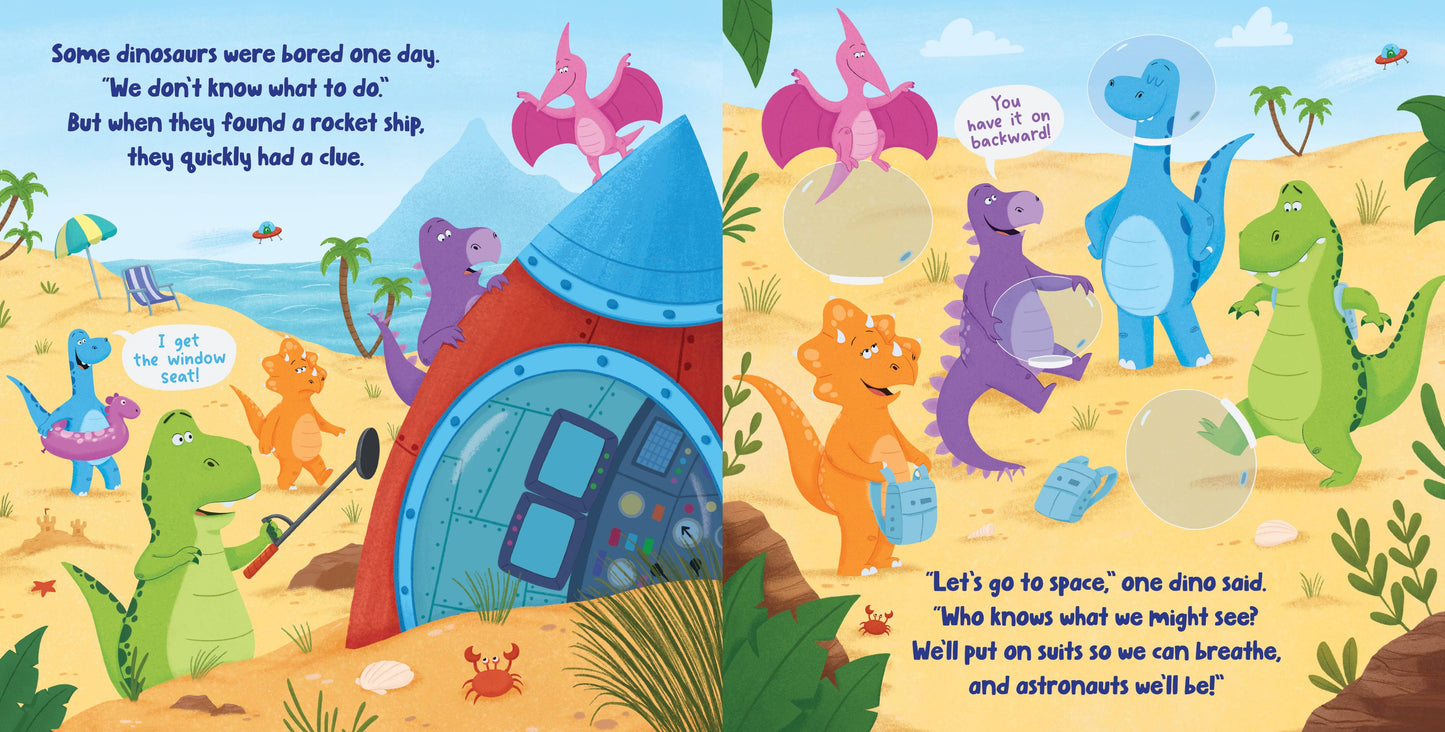Kidsbooks Publishing - Dinos in Space (Picture Book)