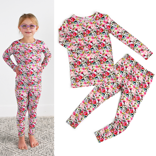 Gigi and Max - Eloise RUFFLE ZIP Bamboo Baby Outfit Sleepies Little