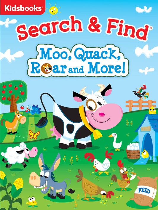 Kidsbooks Publishing - My First Search & Find: Moo, Quack, Roar and More!