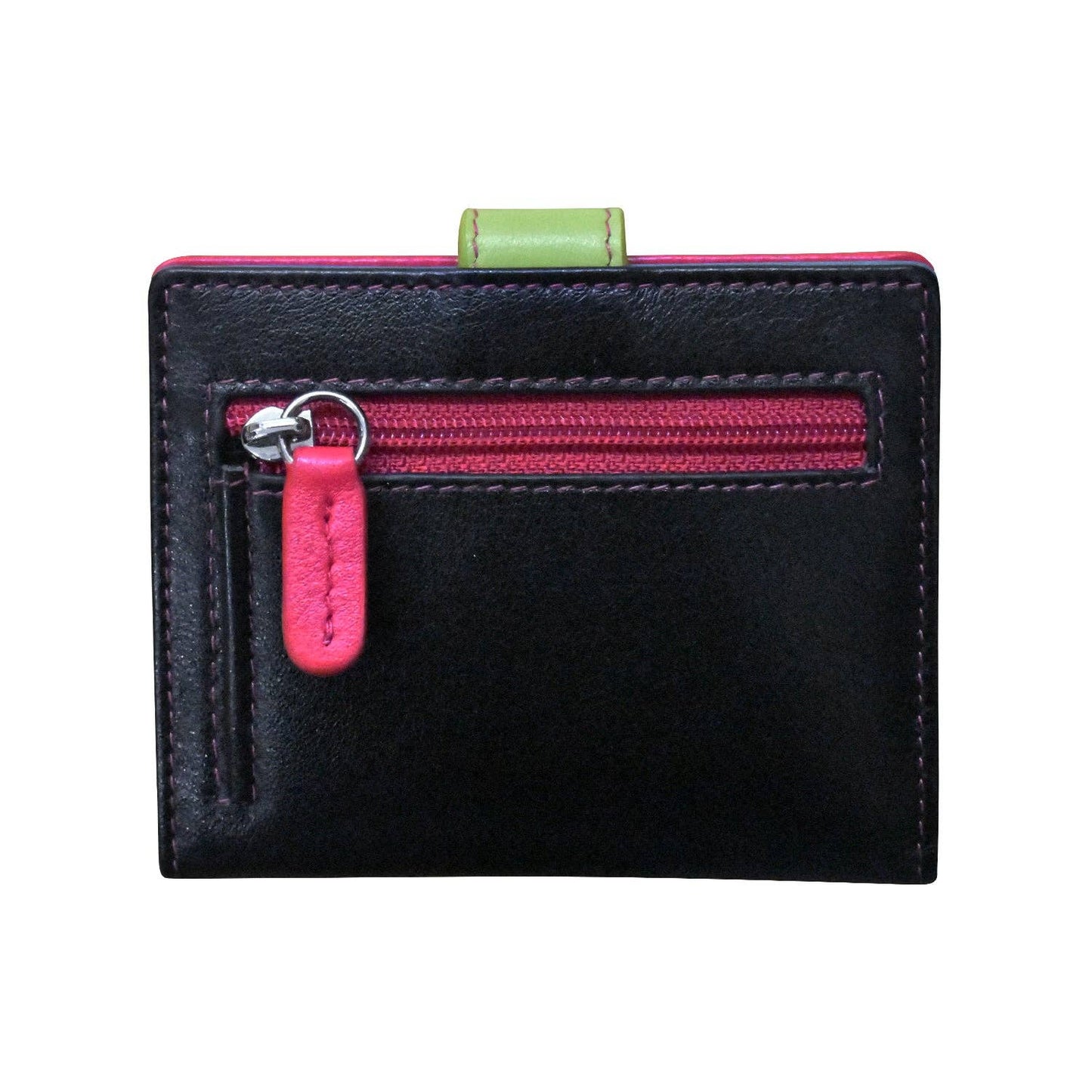 ili New York - 7803 MINI ASYMMETRIC CARD WALLET WITH TAB