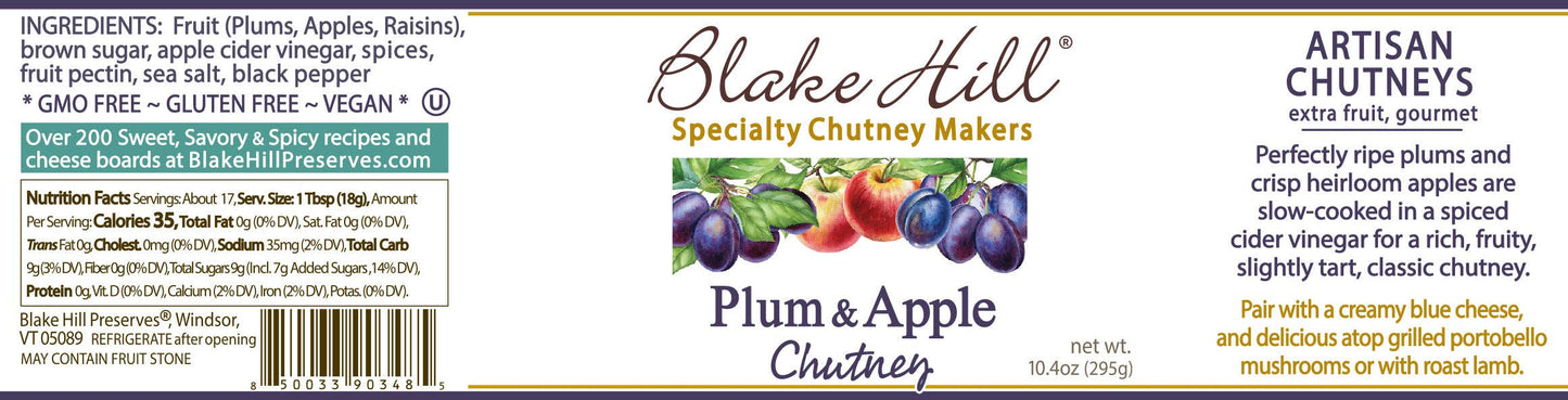 Blake Hill Preserves - Plum & Apple Chutney