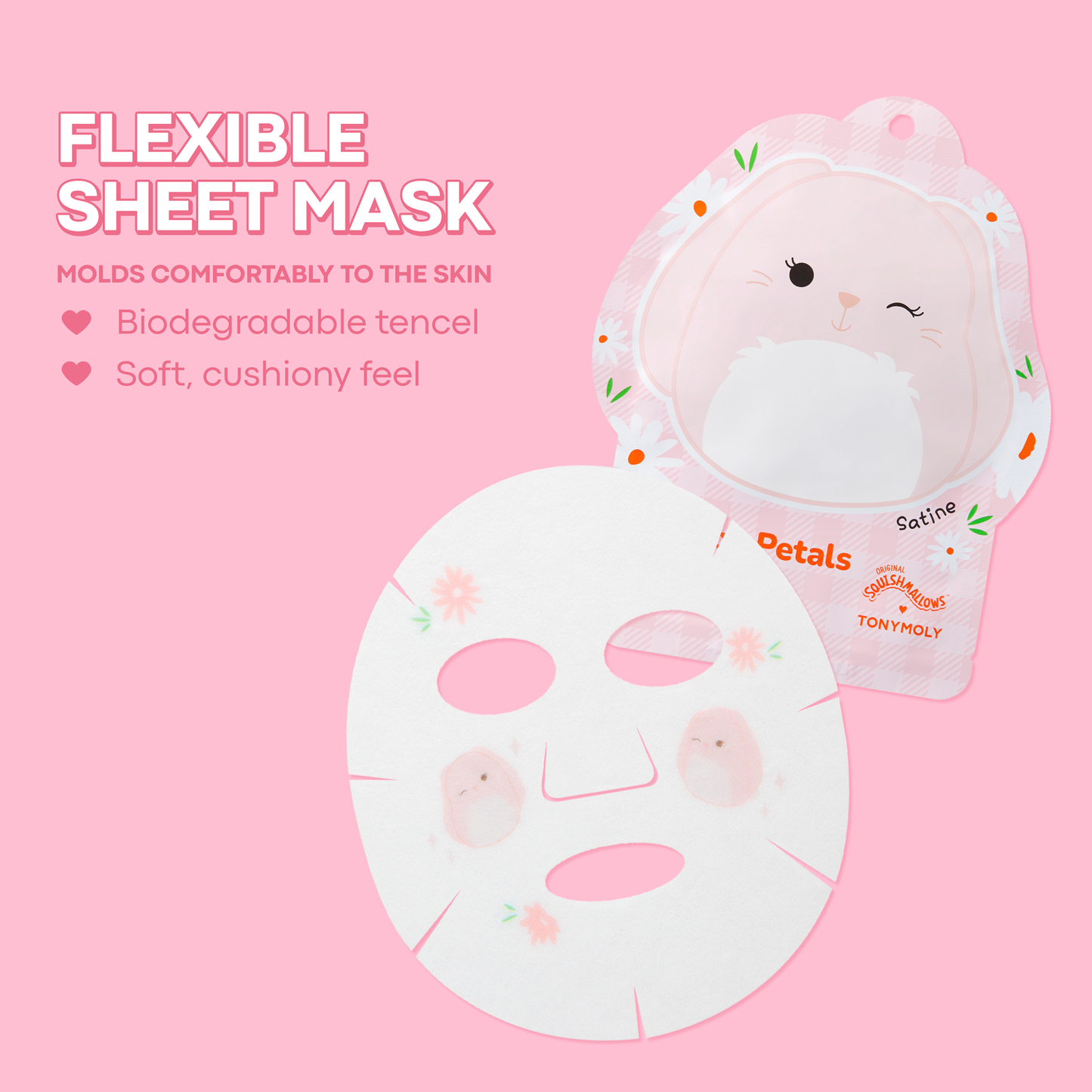 TONYMOLY - Squishmallows x TONYMOLY Spring Sheet Masks