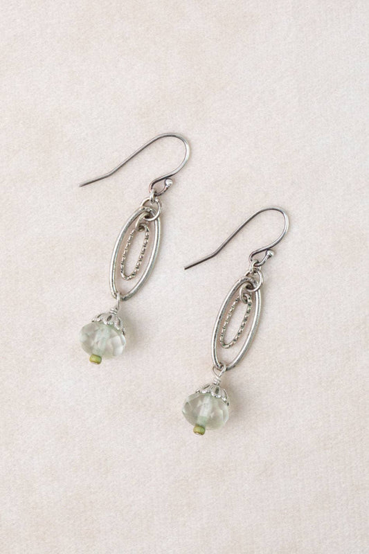 Anne Vaughan Designs Jewelry - Mint Julep Czech Glass Dangle Earrings