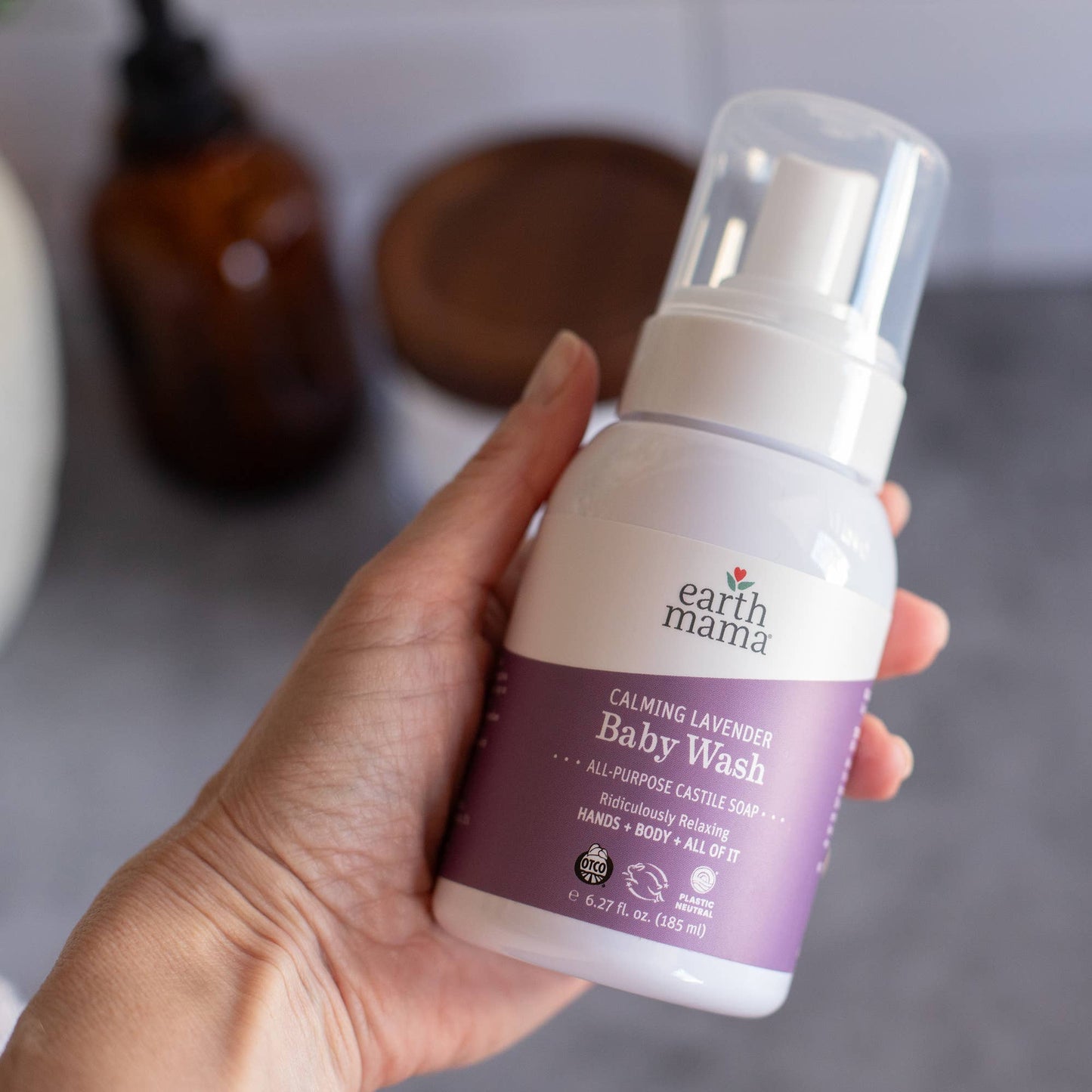 Earth Mama Organics - Calming Lavender Castile Baby Wash