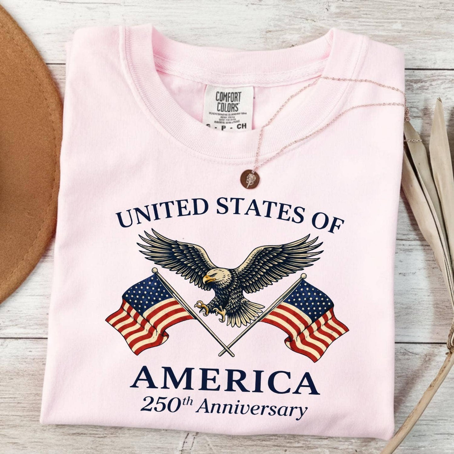 Glaime - Comfort Colors 250th of America Anniversary Shirt, Retro Tee