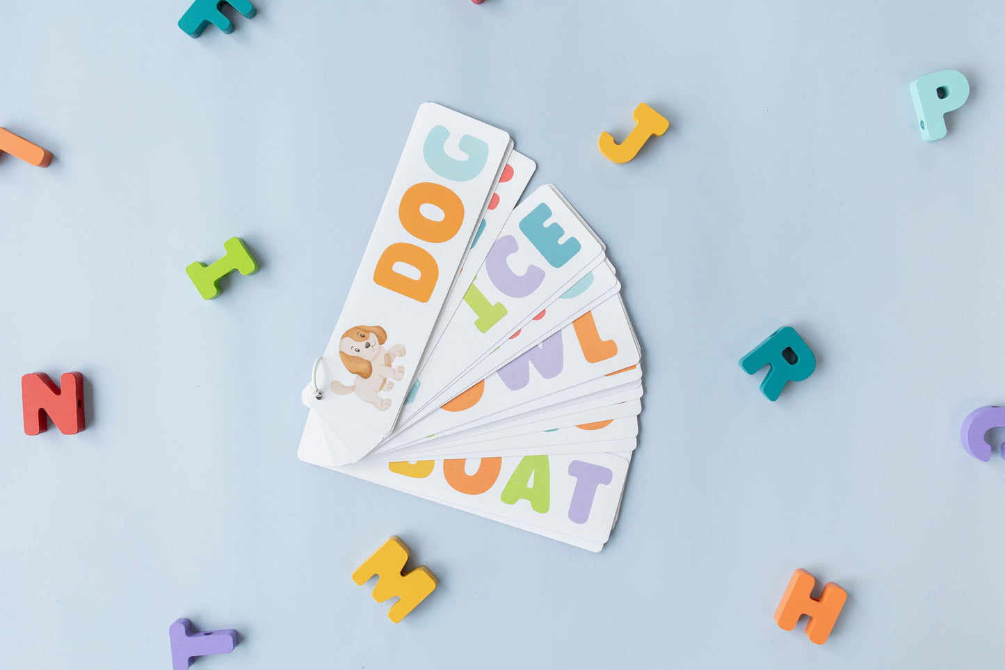 Spirit 'N Sprout - CASE ABC Puzzle with Flashcards, Tactile Alphabet Learning