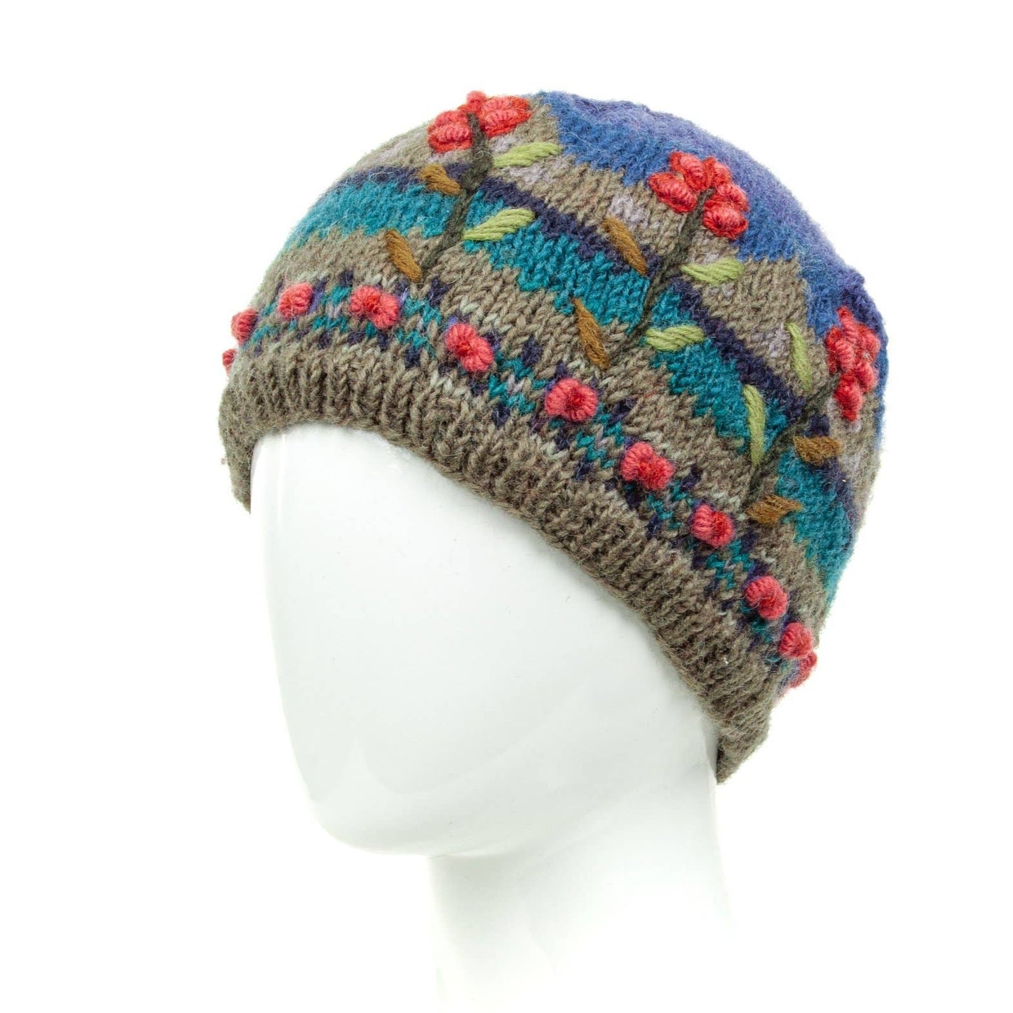 Lost Horizons Knitwear - Chloe - women's wool knit beanie