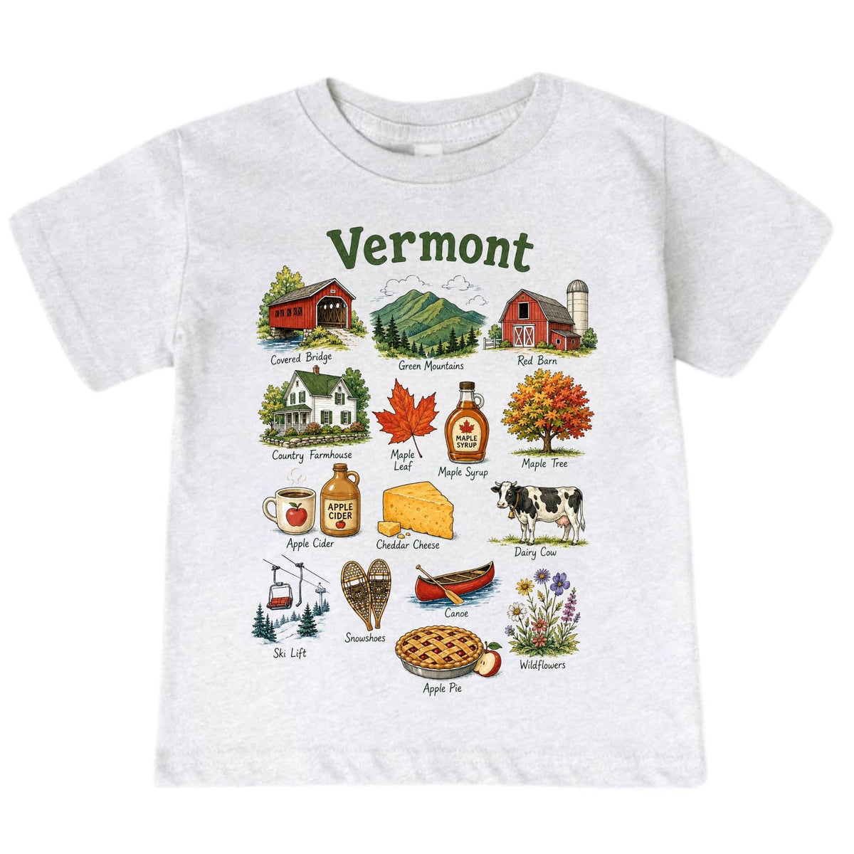 EnjoyMyDesign - Vermont Baby Bodysuit and T-Shirt