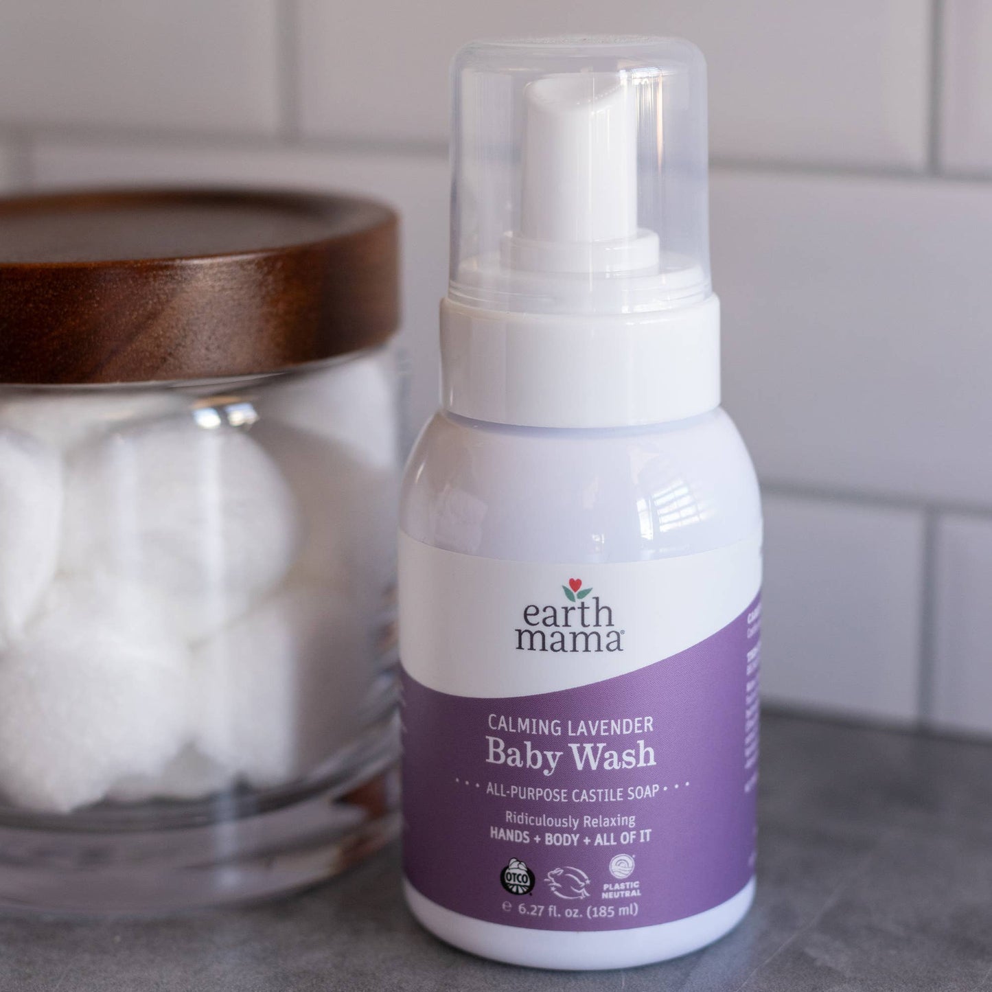 Earth Mama Organics - Calming Lavender Castile Baby Wash