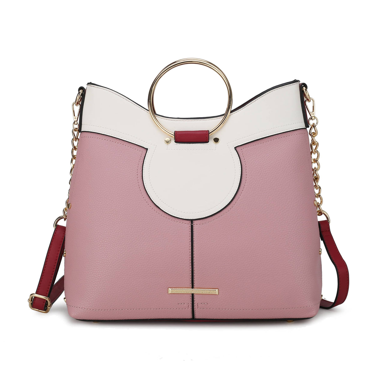 MKF Collection - MKF Kylie Top Handle Satchel Handbag Vegan Leather