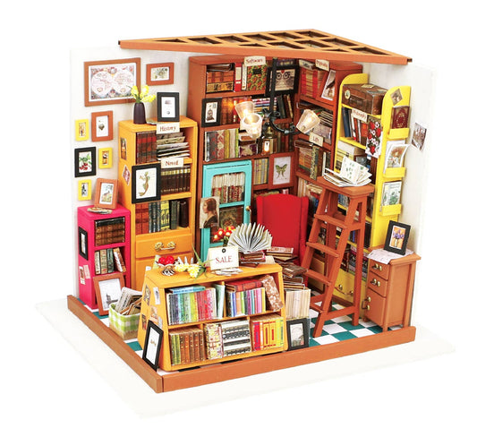 Hands Craft - DIY Miniature House Kit: Sam's Study