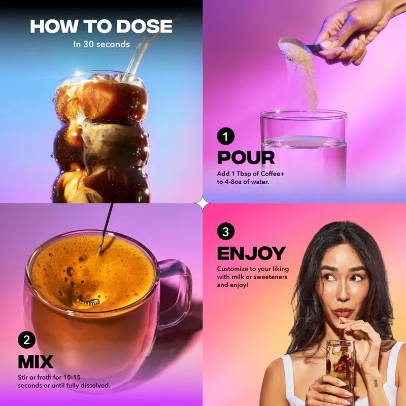 Everyday Dose - Everyday Dose 90 Servings Mushroom Coffee+