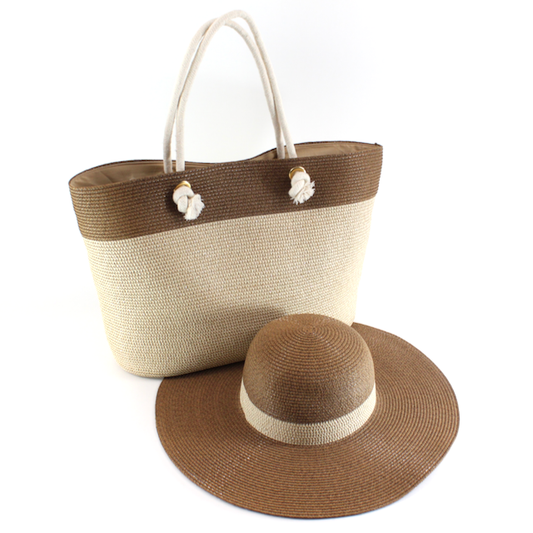 Pretty Persuasions - P23023 Sorrento Tote/Hat Set
