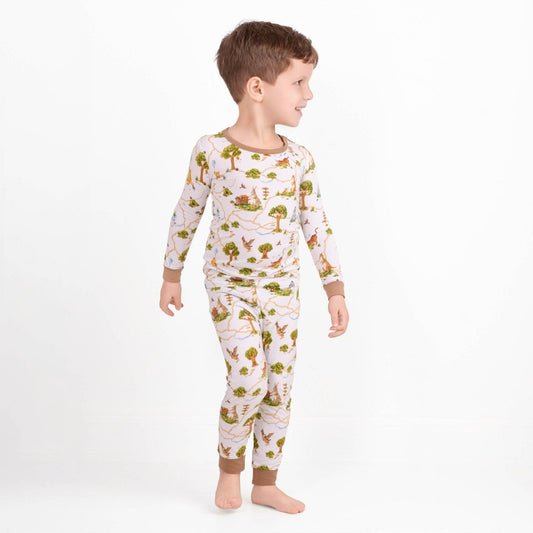Jammie Session formerly Big Dreams Little Jammies - Oh Bother, It's Bedtime Long Sleeve Kids Bamboo Pajamas sets, Baby toddler Unisex kids sleepwear, Gender natural Clothing, Kids outfit, Matching Family Pajamas, Winnie the pooh