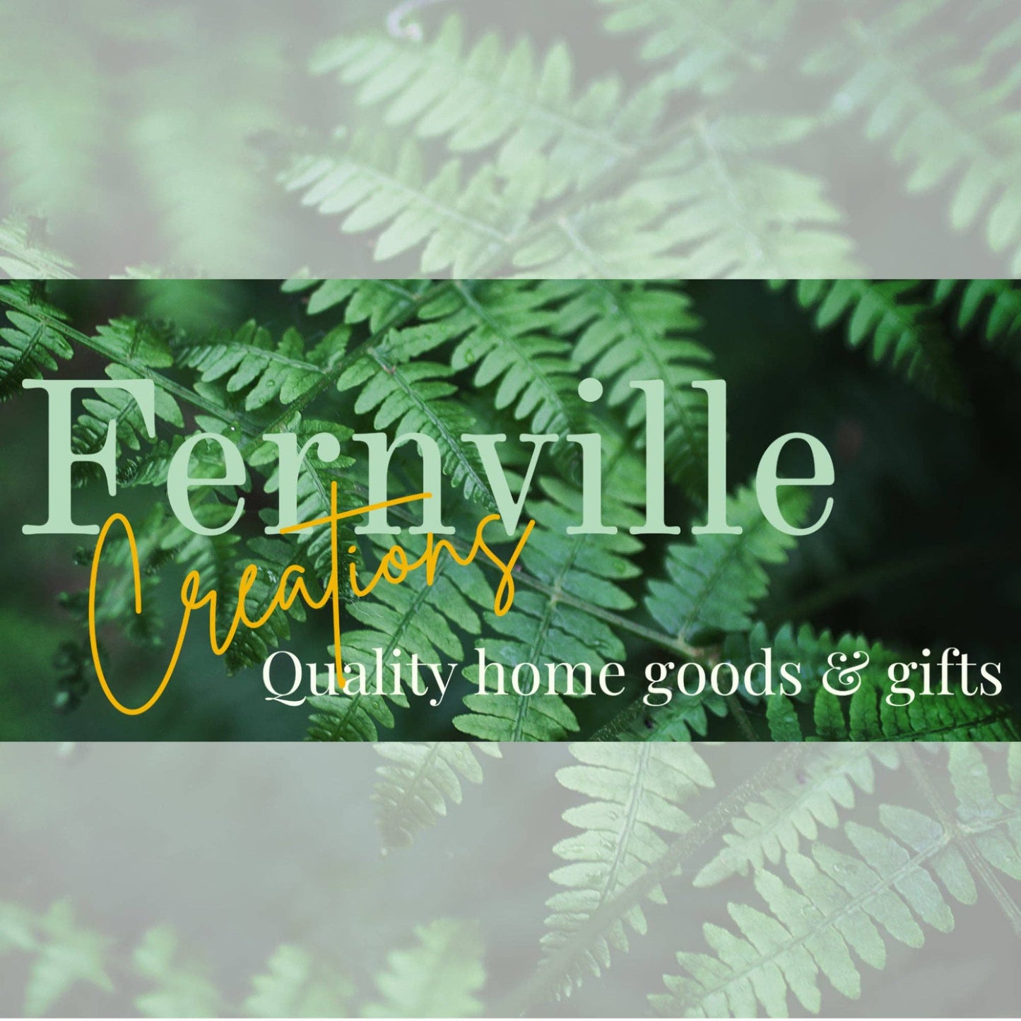 Fernville Creations - Nature-Inspired Stained Glass Ceramic Coasters