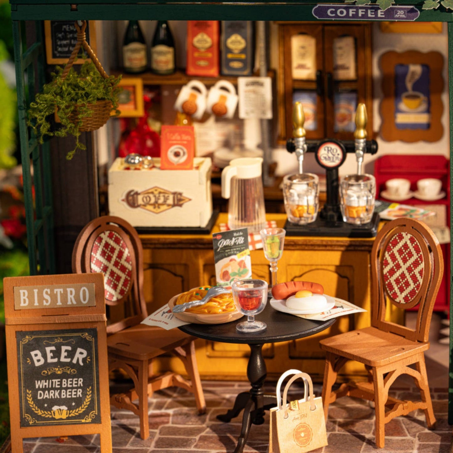 Hands Craft - DIY Miniature House Kit: Tipsy Restaurant