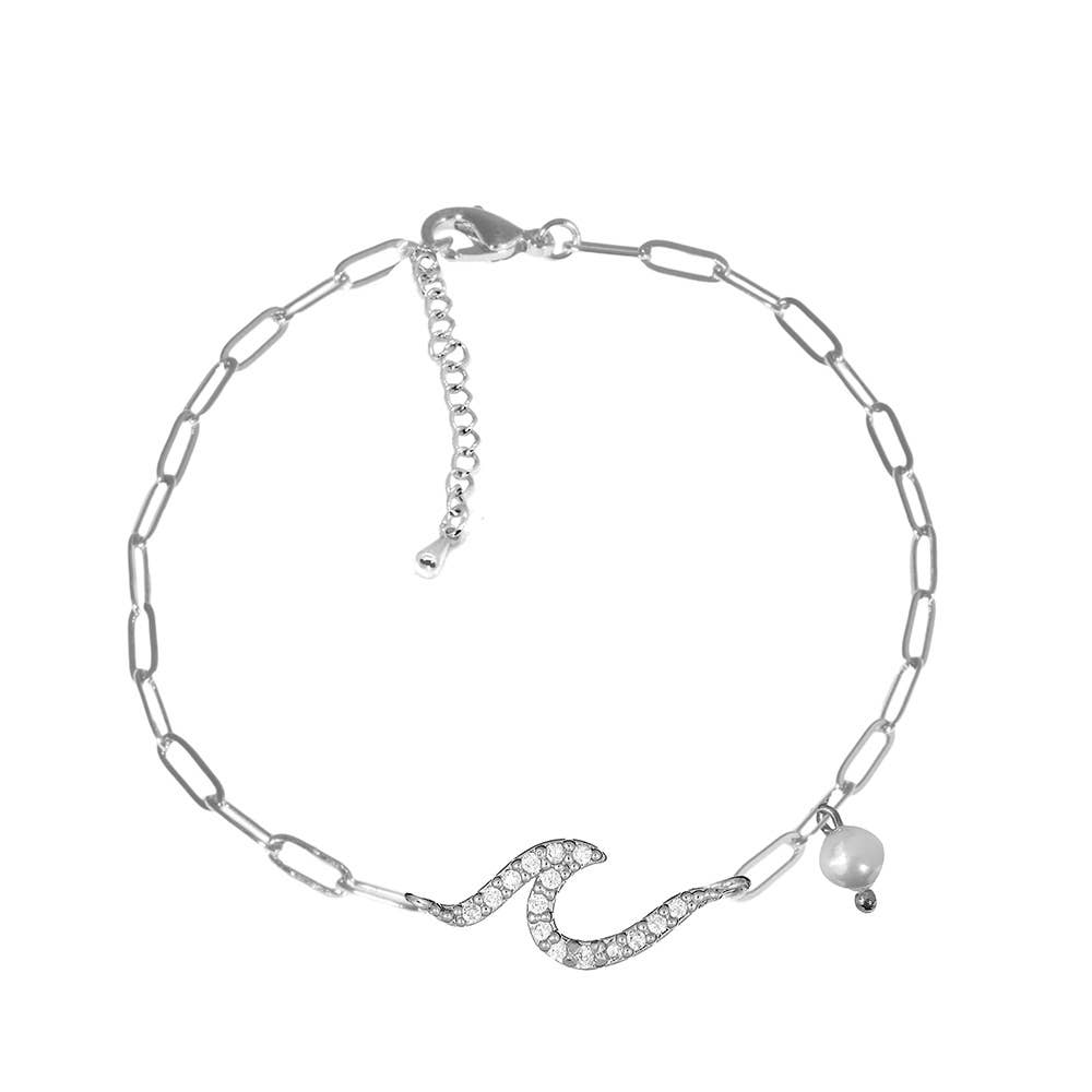 Maya J - Ankle Bracelets - 14K Gold-Plated - Full Display