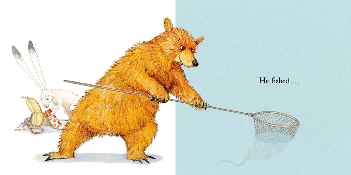 Simon & Schuster - Bear & Hare Go Fishing by Emily Gravett