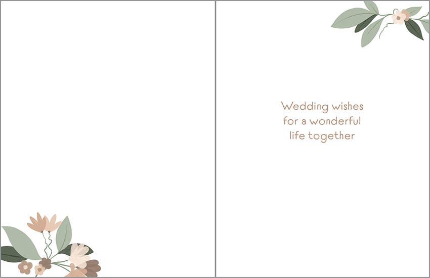 GINA B DESIGNS - Wedding Greeting Card - Tiered Cake