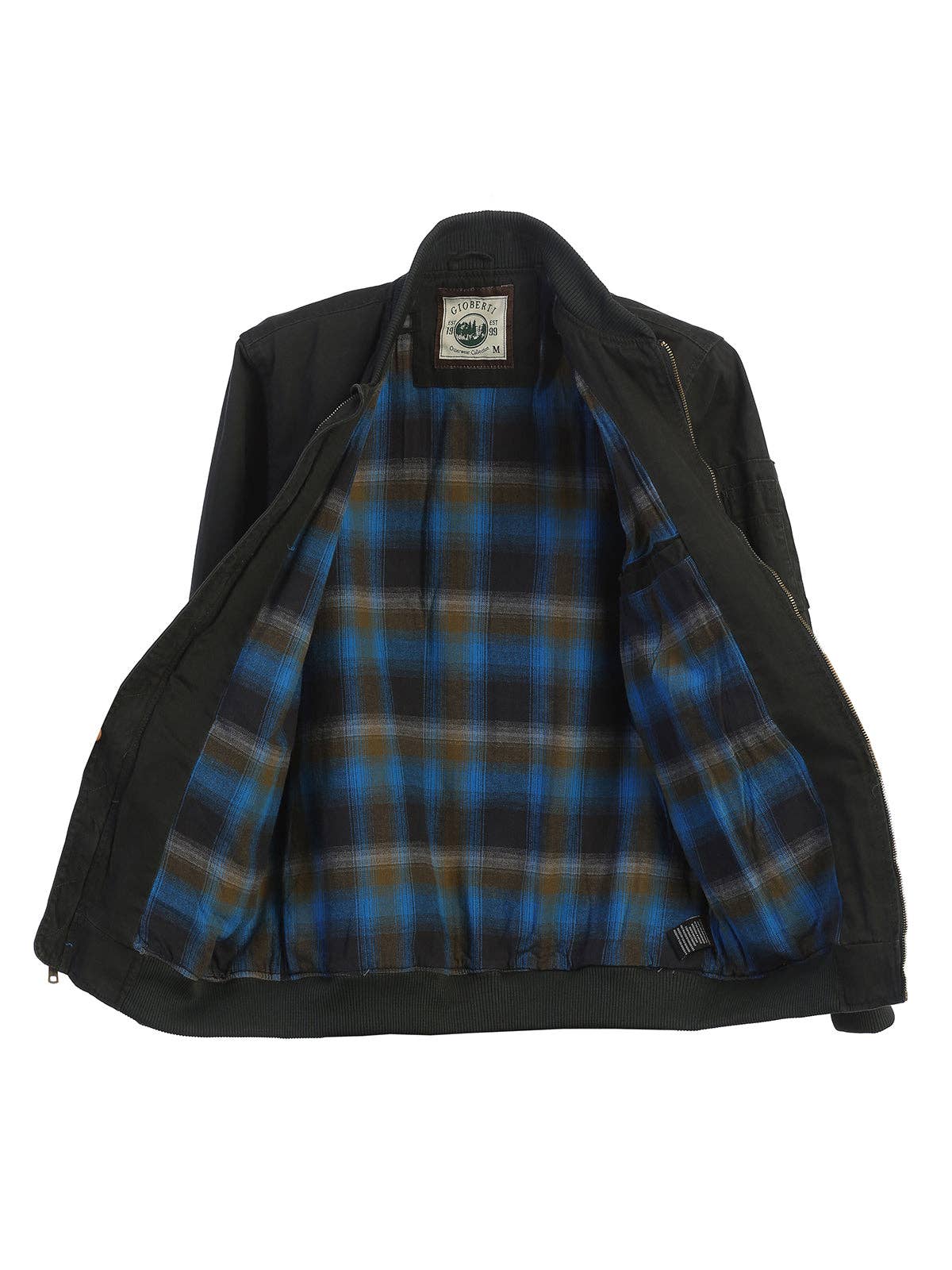 b-one inc - Men's Sportwear Full Zipper Twill Bomber Jacket GB-CJ93