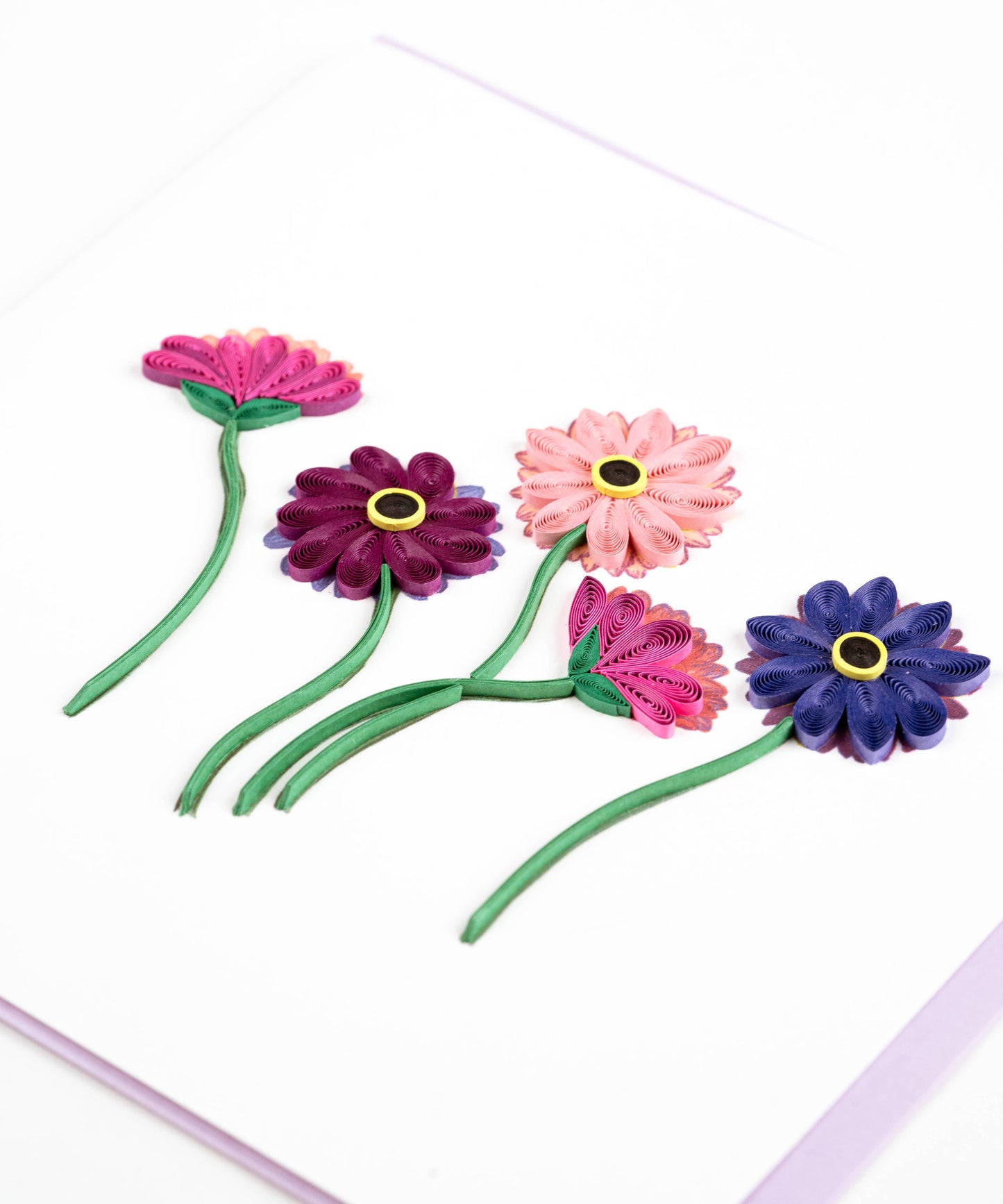 Quilling Card - Gerbera Daisies (New 2023)