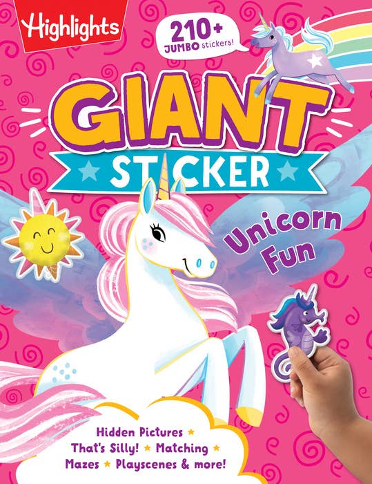 Penguin Random House LLC - Giant Sticker Unicorn Fun