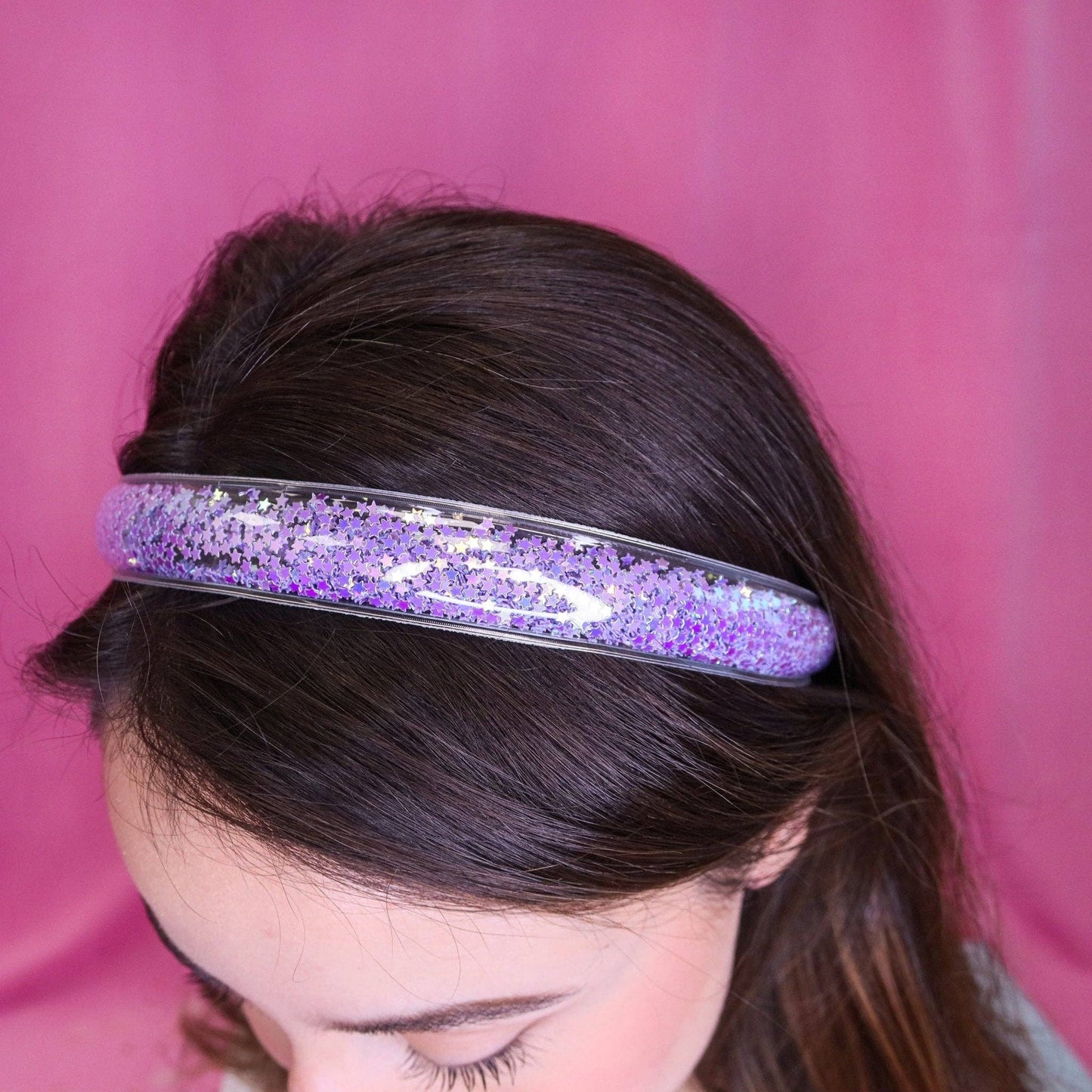 Frog Sac - Shaker Glitter Headband with Teeth