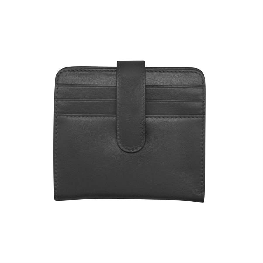ili New York - Small Leather Wallet - Credit Card Holder - 7301