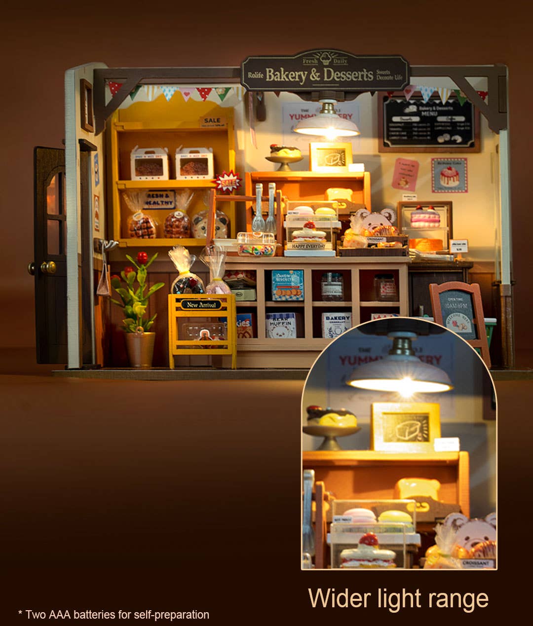 Hands Craft - DIY Miniature House Kit: Becka's Baking House