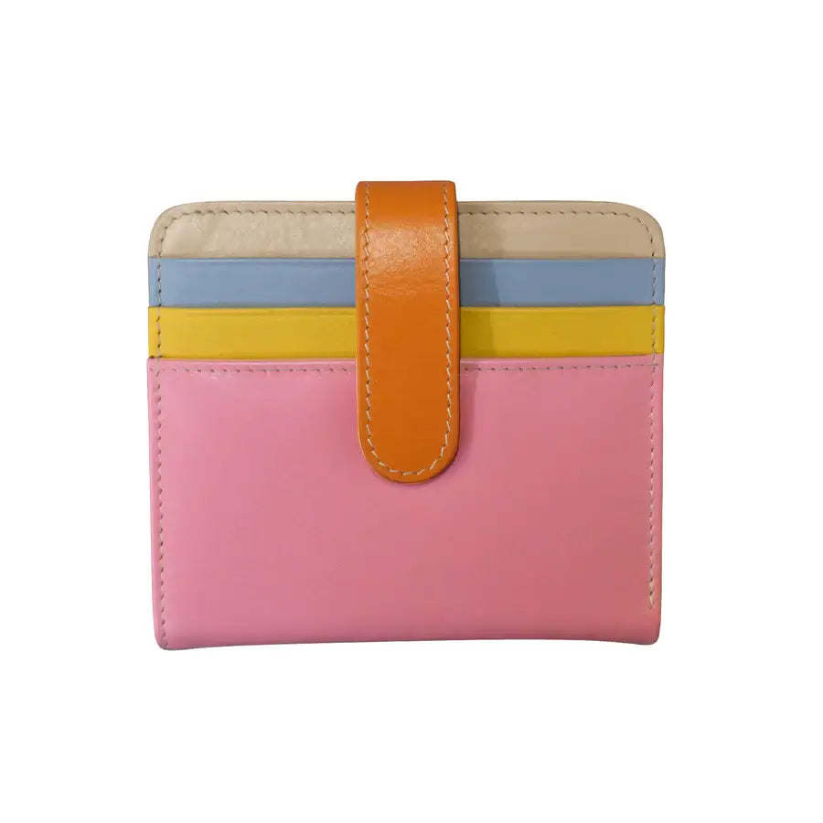 ili New York - Small Leather Wallet - Credit Card Holder - 7301