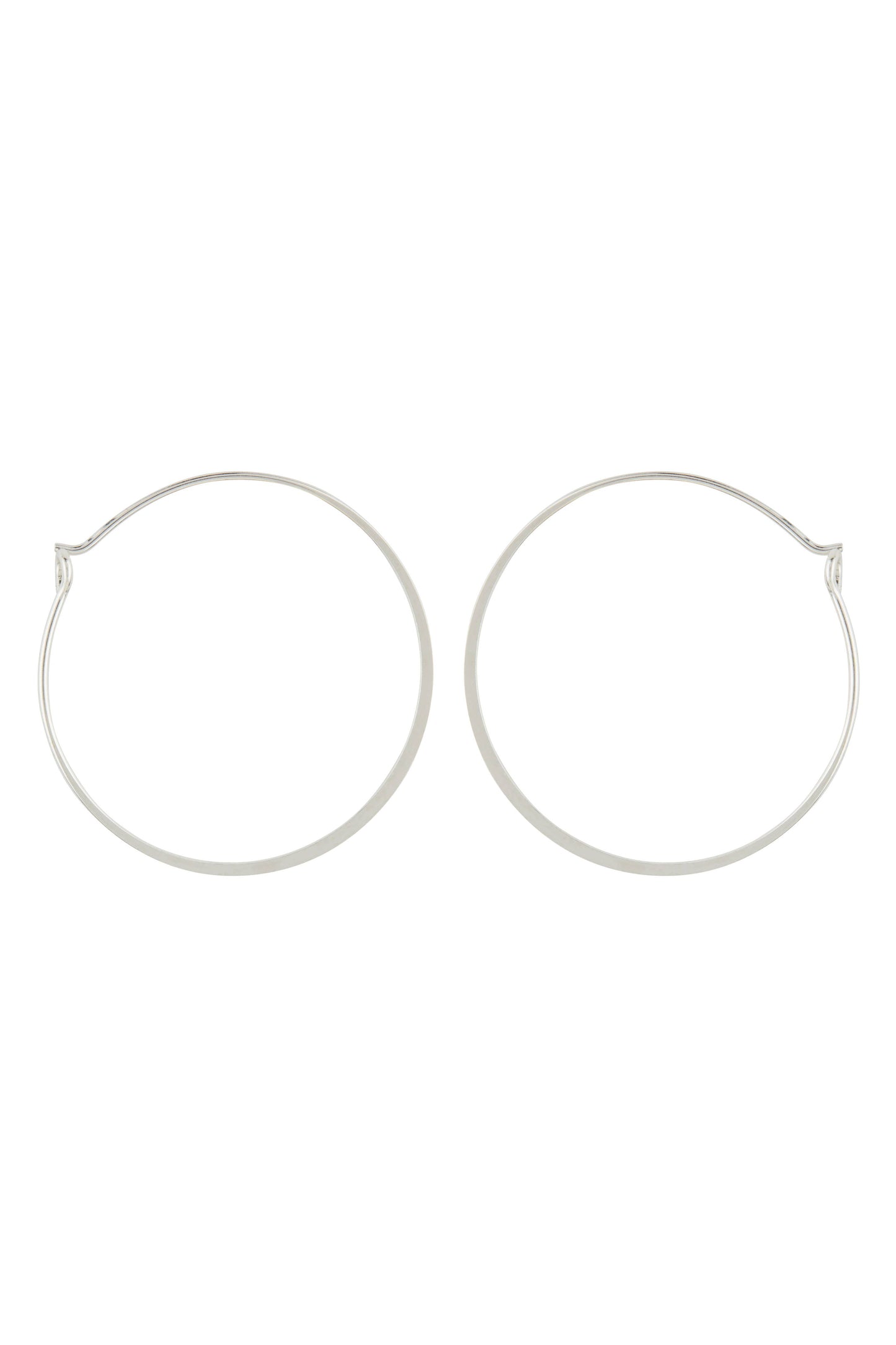 Mark Steel Jewelry - 19 Gauge Round or Flat Wire Hoop Sizes 30mm or 38mm