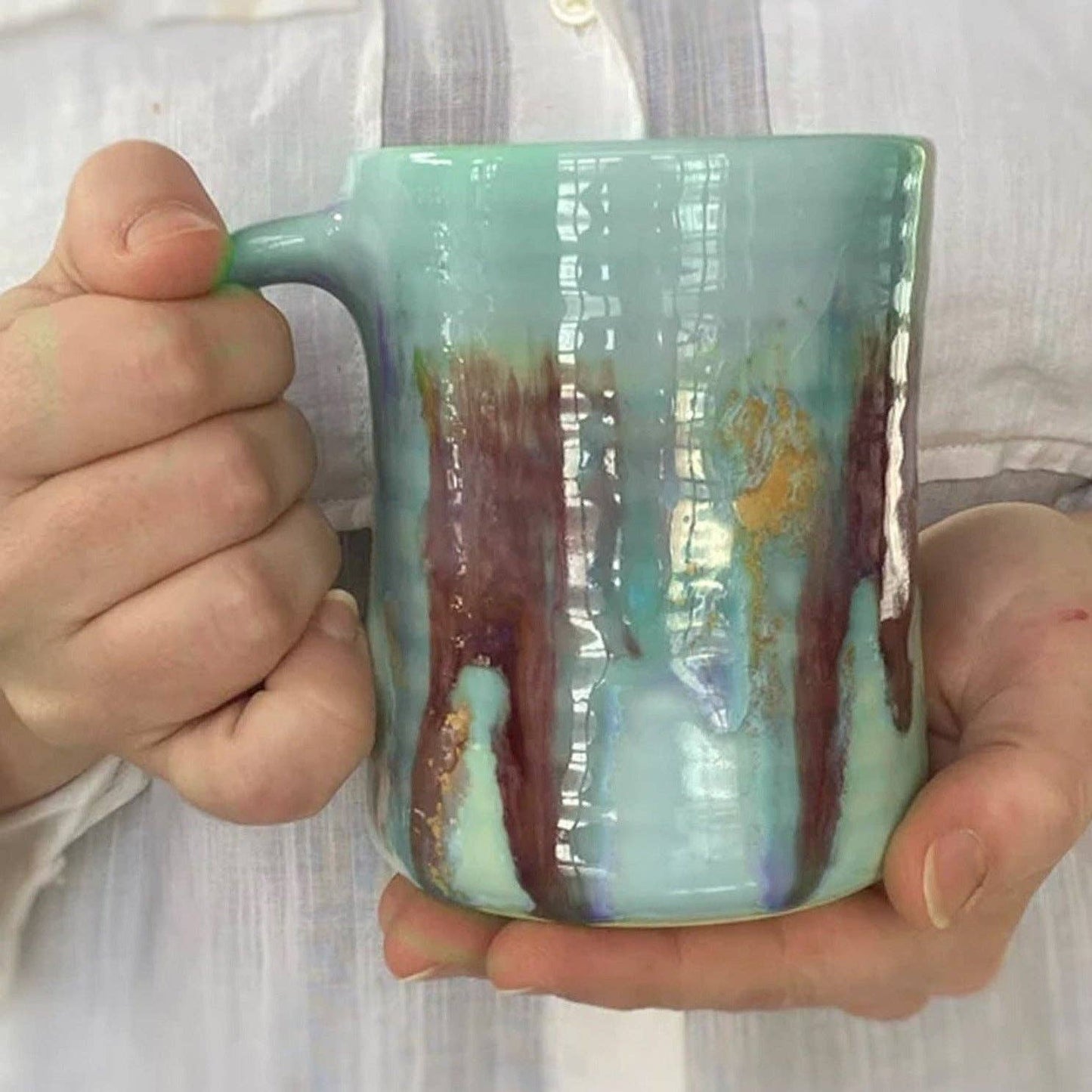 Lasser Ceramics - Sand Dollar Mug