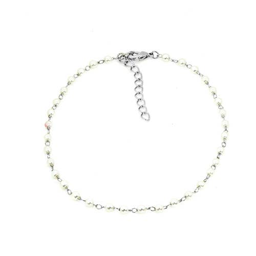 Maya J - Ankle Bracelets - 14K Gold-Plated - Full Display