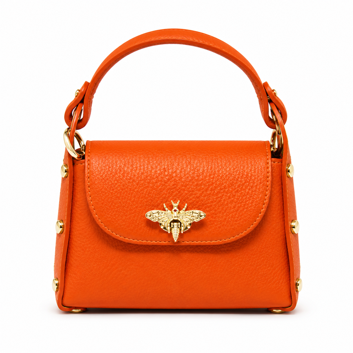 German Fuentes Handbags - GF1085 GENUINE ITALIAN LEATHER BUTTERFLY MINI BAG