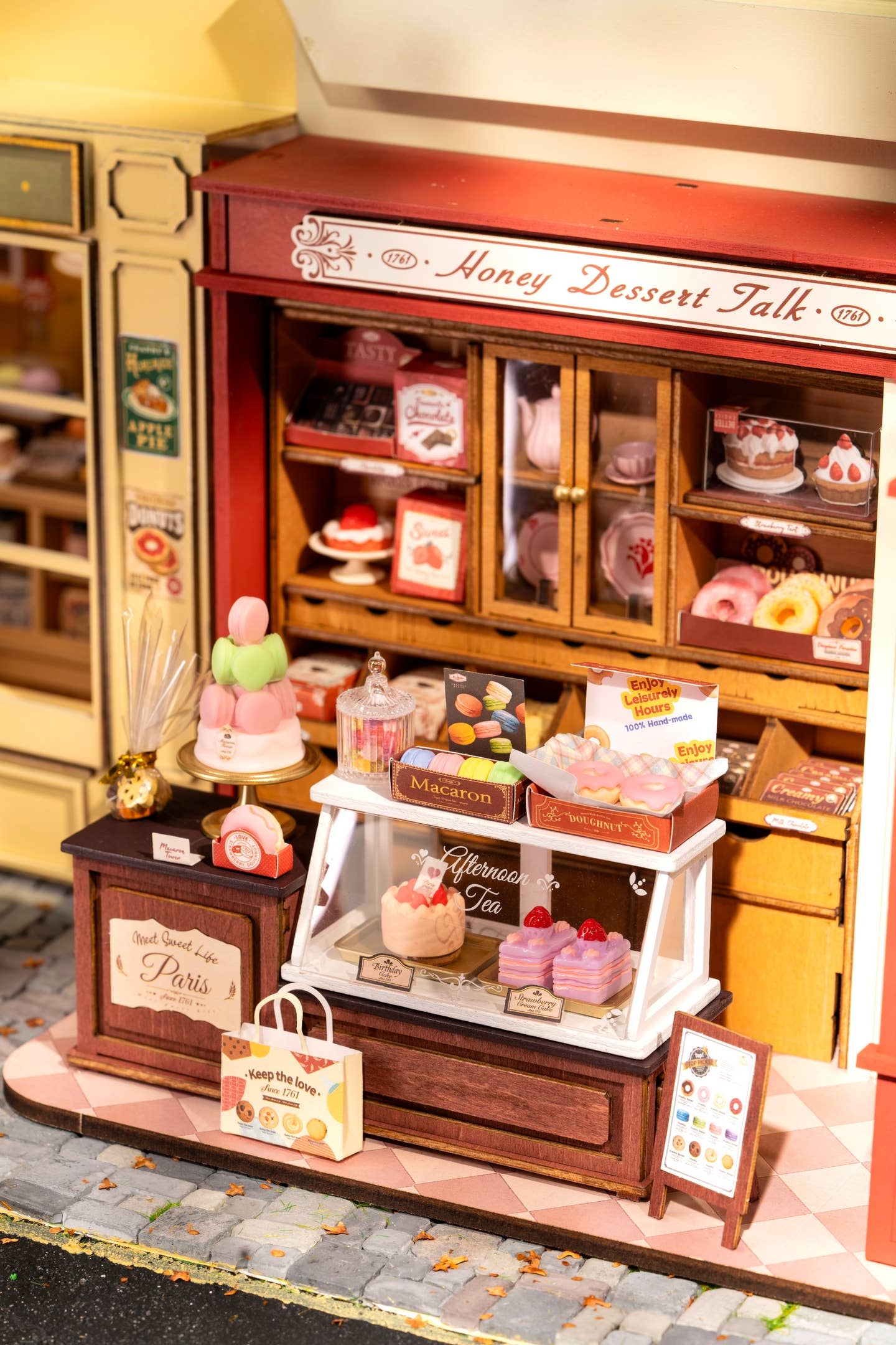 Hands Craft - DIY Miniature House Kit: Honey Dessert Talk
