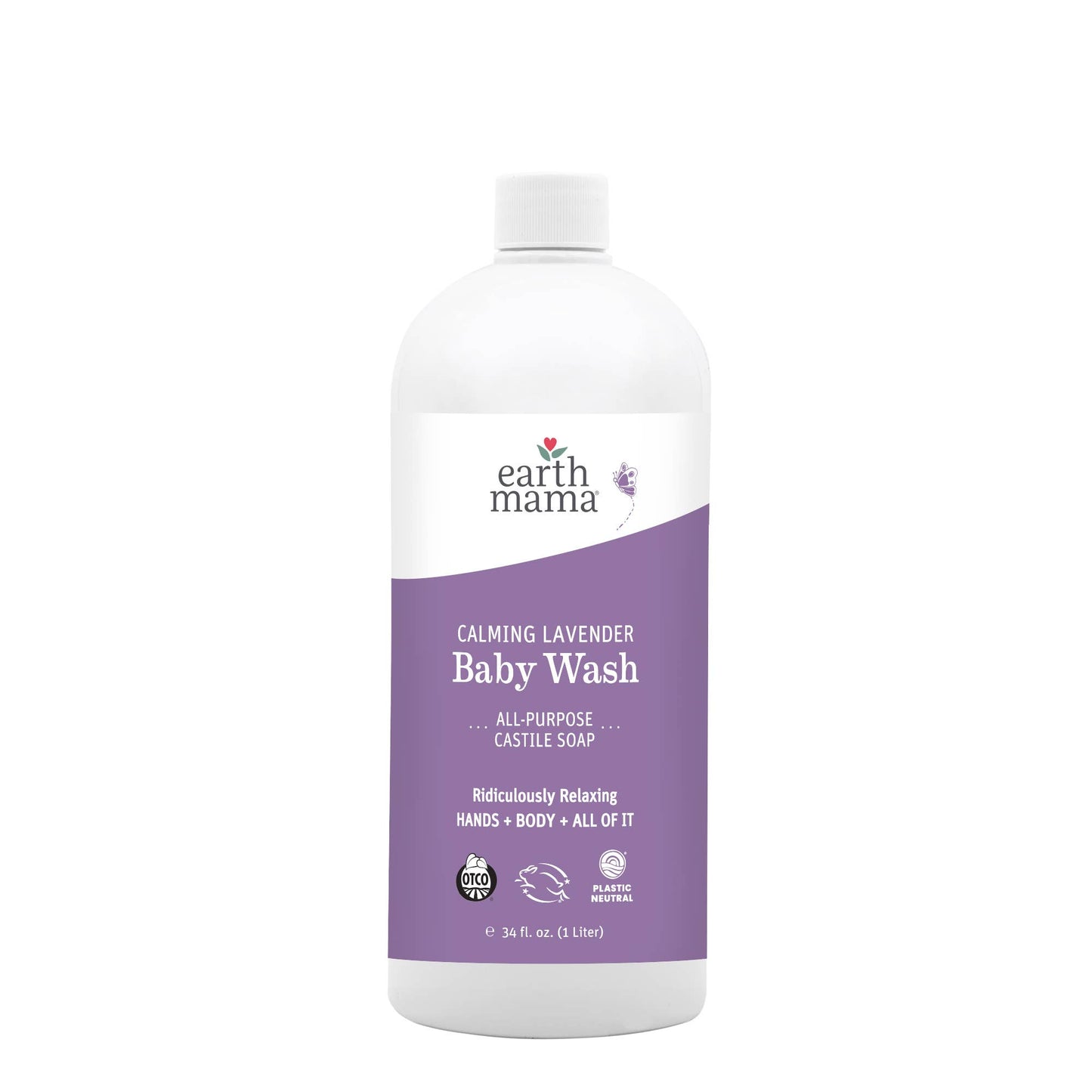 Earth Mama Organics - Calming Lavender Castile Baby Wash
