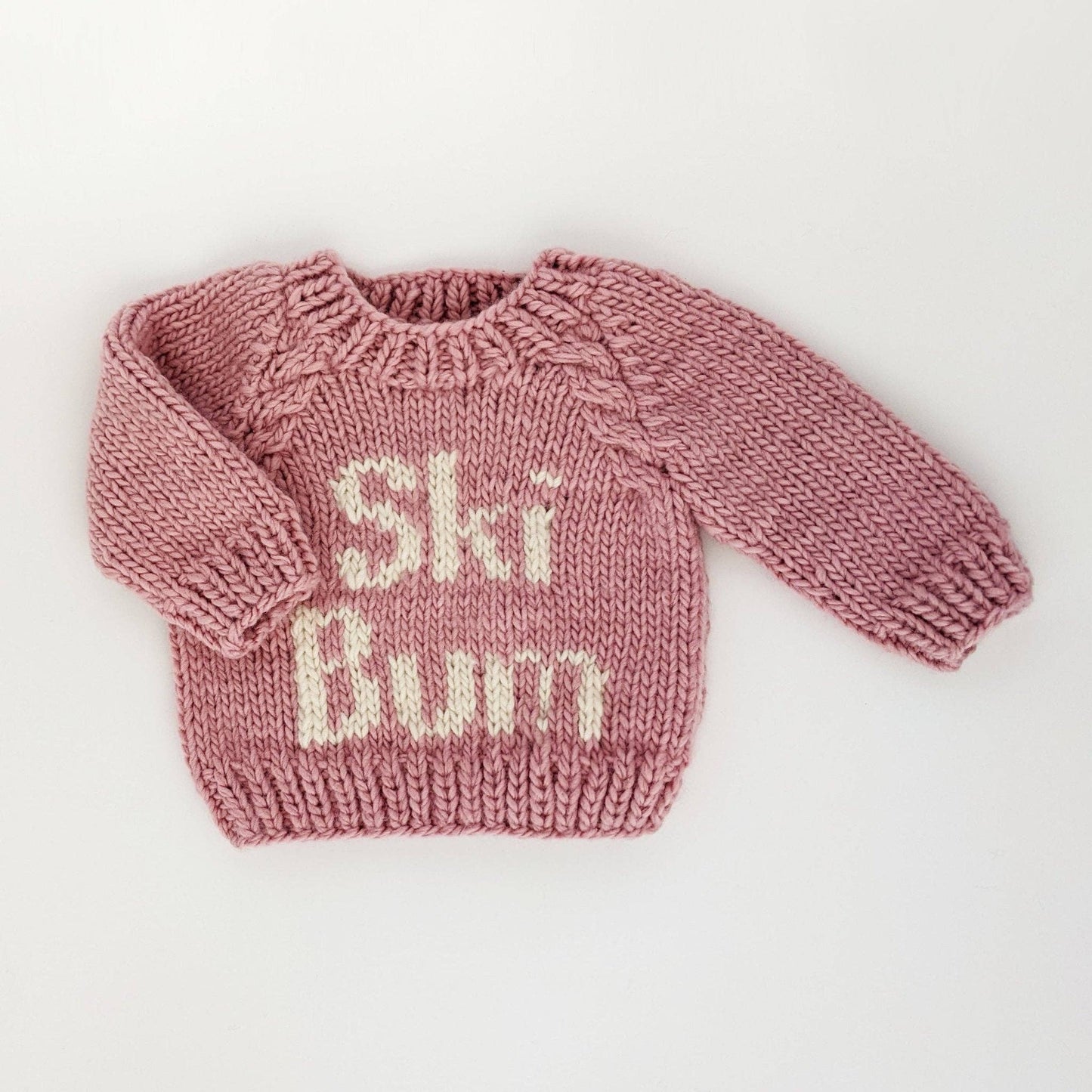 Huggalugs - Ski Bum Rosy Crew Neck Sweater Baby & Toddler